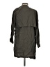 Trouve 100% Tencel Gray Trenchcoat Size XS - photo 2