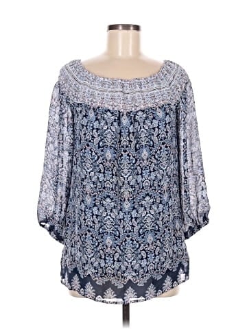 AGB 3/4 Sleeve Blouse (view 1)