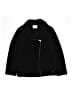 Zara Solid Black Coat Size 13 - 14 - photo 1