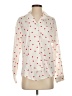 Aeropostale Hearts Ivory Long Sleeve Blouse Size XXS - photo 1