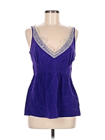 Tibi Sleeveless Silk Top (view 1)