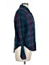 Mudd Plaid Teal Long Sleeve Button-Down Shirt Size L - photo 4