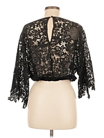 Romeo & Juliet Couture 3/4 Sleeve Blouse (view 2)