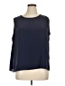 BonWorth Blue Sleeveless Blouse Size XL (petite) - photo 1