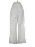 Ire Stripes Silver Casual Pants Size 4 - photo 2