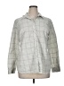 Talbots Gray Long Sleeve Button-Down Shirt Size XL - photo 1