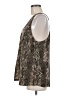 Joie Gray Sleeveless Top Size M - photo 5