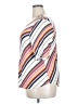 Apt. 9 Stripes Ivory Short Sleeve T-Shirt Size XXL - photo 5