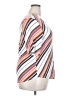 Apt. 9 Stripes Ivory Short Sleeve T-Shirt Size XXL - photo 4