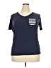 Assorted Brands Blue Short Sleeve T-Shirt Size XXL - photo 1