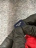 Ann Taylor 100% Silk Color Block Red Track Pants Size 4 - photo 8