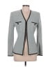 St. John Collection by Marie Gray Houndstooth Gray Green Blazer Size 10 - photo 1