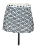 Princess Polly 100% Polyester Houndstooth Silver Casual Skirt Size 6 - photo 1