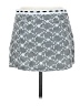 Princess Polly 100% Polyester Houndstooth Silver Casual Skirt Size 6 - photo 2