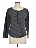Eddie Bauer 100% Cotton Stripes Black Long Sleeve Top Size L - photo 1