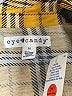 Eye Candy 100% Polyester Plaid Yellow Long Sleeve Blouse Size 3X - photo 7