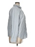 Gap 100% Cotton Stripes Blue Long Sleeve Button-Down Shirt Size XL - photo 4