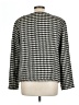 Kathie Lee 100% Polyester Houndstooth Ivory Blazer Size 12 - 14 - photo 2