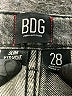 BDG 100% Cotton Graphic Black Jeans Size 28 waist - photo 4