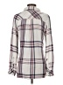 Rails 100% Rayon Plaid Ivory White Long Sleeve Button-Down Shirt Size S - photo 2
