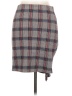 Vila Plaid Gray Casual Skirt Size M - photo 2