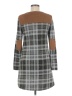 Assorted Brands Plaid Gray Casual Dress Size M - photo 2