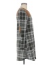 Assorted Brands Plaid Gray Casual Dress Size M - photo 4