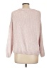 Falls Creek 100% Polyester Pink Pullover Sweater Size L - photo 2