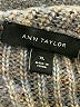 Ann Taylor Tweed Gray Turtleneck Sweater Size XL - photo 7