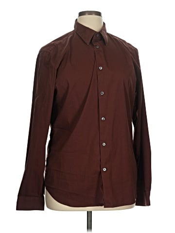 Theory Long Sleeve Button-Down Shirt (view 1)