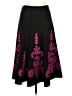 Sunny Leigh Graphic Black Formal Skirt Size 10 - photo 1