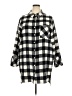 Hei Hei 100% Polyester Checkered-gingham Gray Casual Dress Size 2X - photo 1