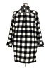 Hei Hei 100% Polyester Checkered-gingham Gray Casual Dress Size 2X - photo 2