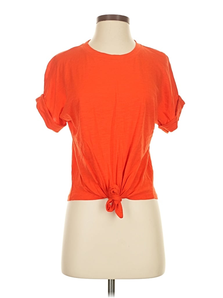 Pre-owned Sanctuary Short Sleeve T-shirt In Orange