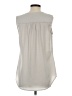 CAbi 100% Polyester Ivory Sleeveless Blouse Size S - photo 2