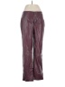 Joie Burgundy Casual Pants Size 8 - photo 1