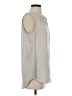 CAbi 100% Polyester Ivory Sleeveless Blouse Size S - photo 4
