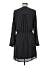 DR2 100% Polyester Solid Black Casual Dress Size M - photo 2
