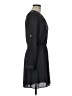 DR2 100% Polyester Solid Black Casual Dress Size M - photo 4