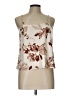 M Magaschoni 100% Polyester Ivory Tank Top Size L - photo 1