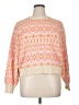 Divided by H&M 100% Modacrylic Print Orange Pullover Sweater Size XL - photo 1