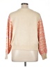 Divided by H&M 100% Modacrylic Print Orange Pullover Sweater Size XL - photo 2