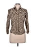 Assorted Brands Animal Print Tan Long Sleeve Blouse Size EU 42 / US 12 - photo 1