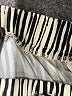 Shein Curve Stripes White Casual Pants Size 0X - photo 4