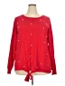 Allie & Rob Stars Red Pullover Sweater Size 2X - photo 1