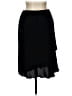 Unbranded 100% Polyester Solid Black Formal Skirt Size 10 - photo 1