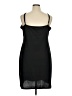 Never Fully Dressed Solid Black Casual Dress Size 16 - photo 2
