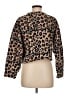 Zara Basic Animal Print Brown Pullover Sweater Size M - photo 2
