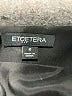 Etcetera Solid Black Formal Skirt Size 2 - photo 4