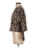 Zara Basic Animal Print Brown Pullover Sweater Size M - photo 5